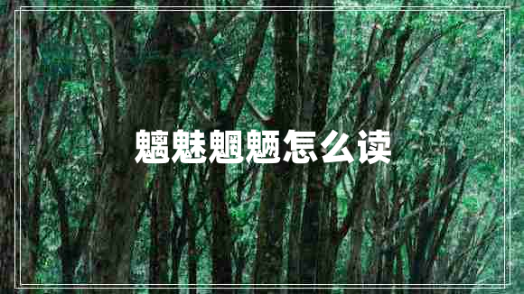 魑魅魍魉怎么读