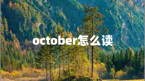 october怎么读