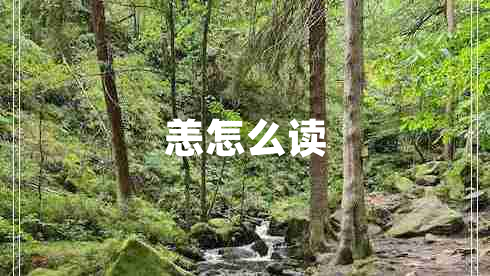 恙怎么读