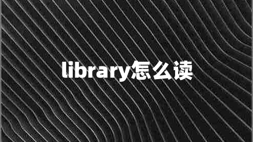 library怎么读