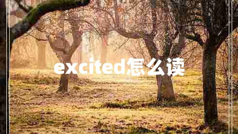 excited怎么读