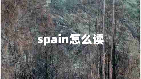 spain怎么读