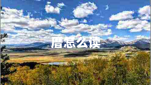 厝怎么读