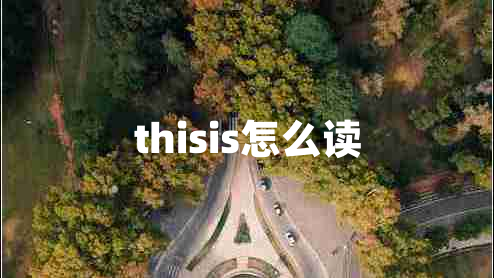 thisis怎么读