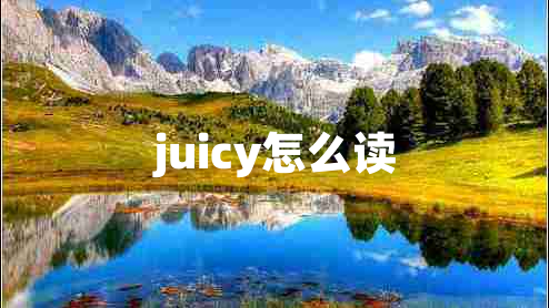 juicy怎么读