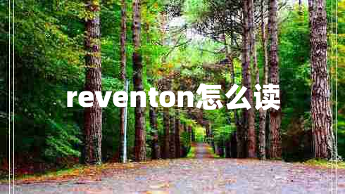 reventon怎么读