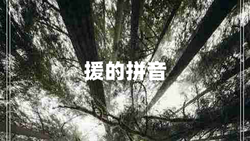 援的拼音