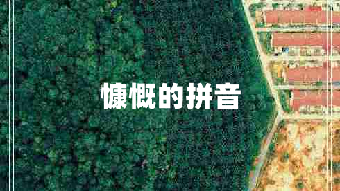 慷慨的拼音 慷慨的拼音