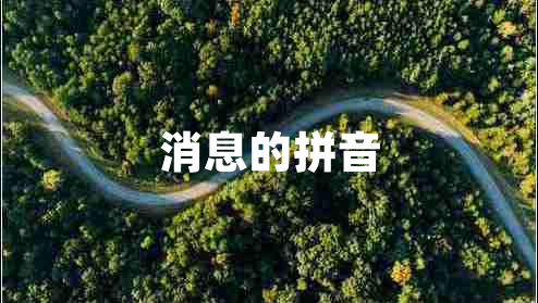 消息的拼音