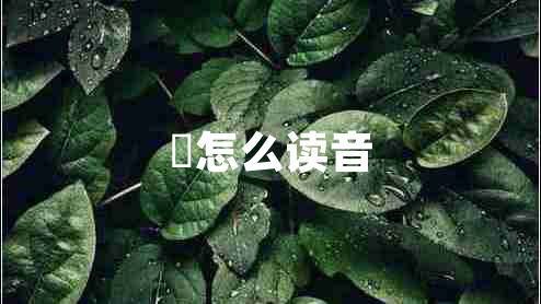 垚怎么读音