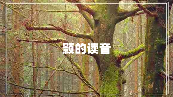 颢的读音