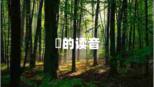 赟的读音