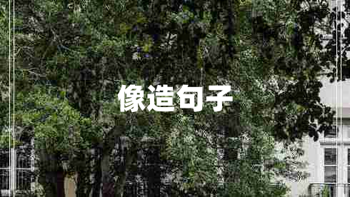 像造句子