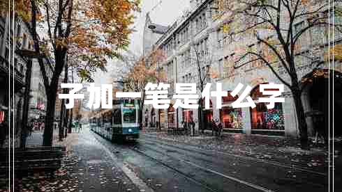 子加一笔是什么字 子加一笔是什么字