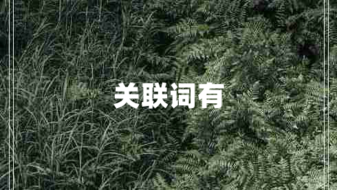 关联词有