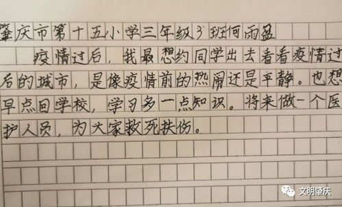 疫情当我重新回到校园作文