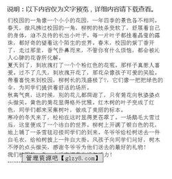 西安铁五小校园一角作文