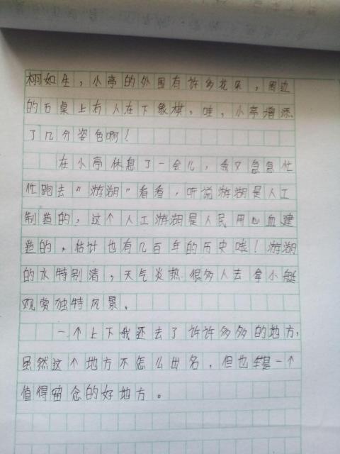 写校园特点的作文400字