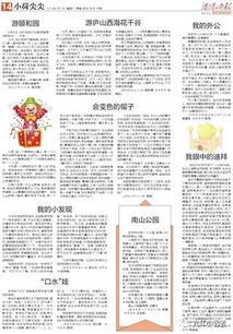 校园小记者作文2020