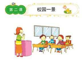 校园一景作文指导课件