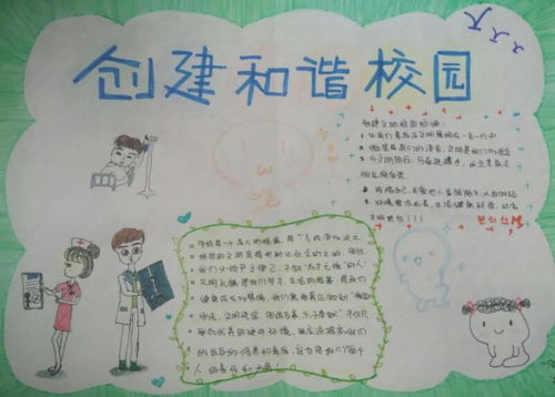 创建文明校园争作文明学生手抄报