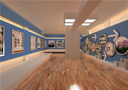 校园的展厅作文350