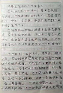 校园作文人民小学生作文