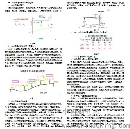 水准测量外业观测注意事项