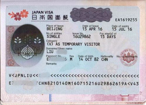 日本,签证,注意事项,办理