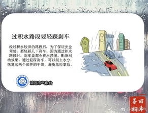 暴雨安全出行注意事项