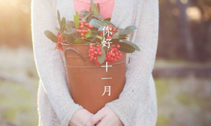 十一月你好说说 莫负自己，莫负时光