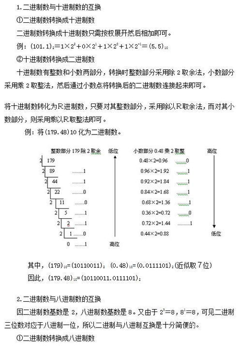 事业单位计算机基础知识点总结
