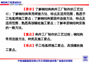 钢结构入门及设计基础知识pdf