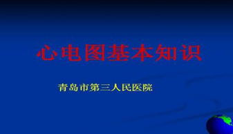 心电图,基础知识,ppt