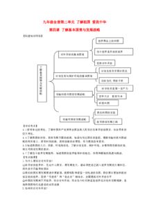 中考政治一轮基础知识点