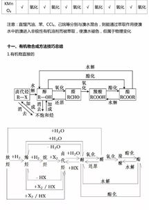 有机化学基础知识的重难点