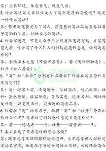 七下语文基础知识第四单元