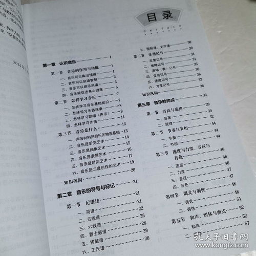 音乐基础知识指的什么区别