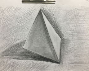 素描基础知识几何石膏