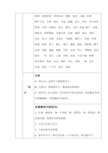 小学三级以上语文基础知识