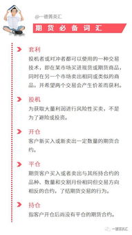 期货基础知识名词解释