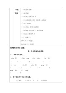 基础知识,语文