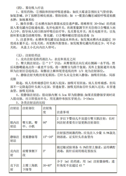 必考,基础知识,护士